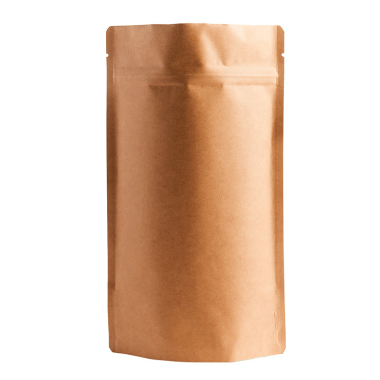 Natural Kraft Metallized Stand Up Pouches