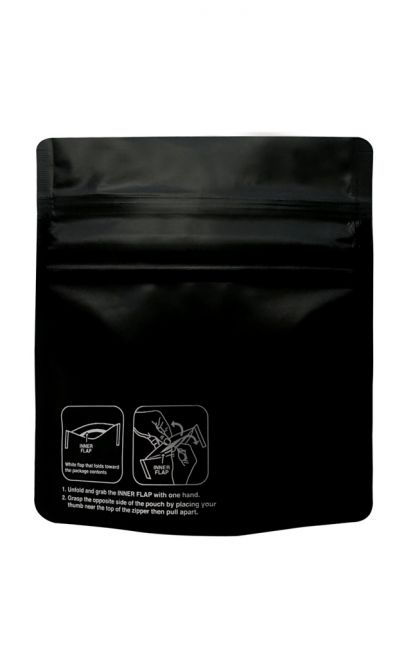 1g Child Resistant  Pouch - Satin White