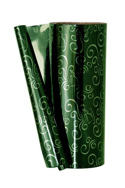 9.5" x 3280Ft (240) Metallized Film - Aroma Green