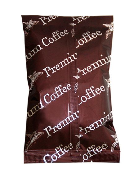 2oz Metallized Flat Pouches - Premium Brown