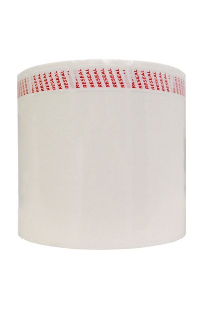 Resealable Tape 3.5" x 1" - Red