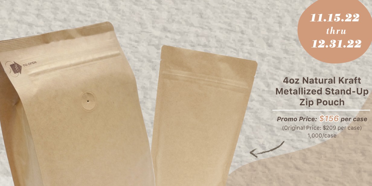 Coffee Bags Kraft Bags Food Bags Gusseted Bags Stand Up Pouches